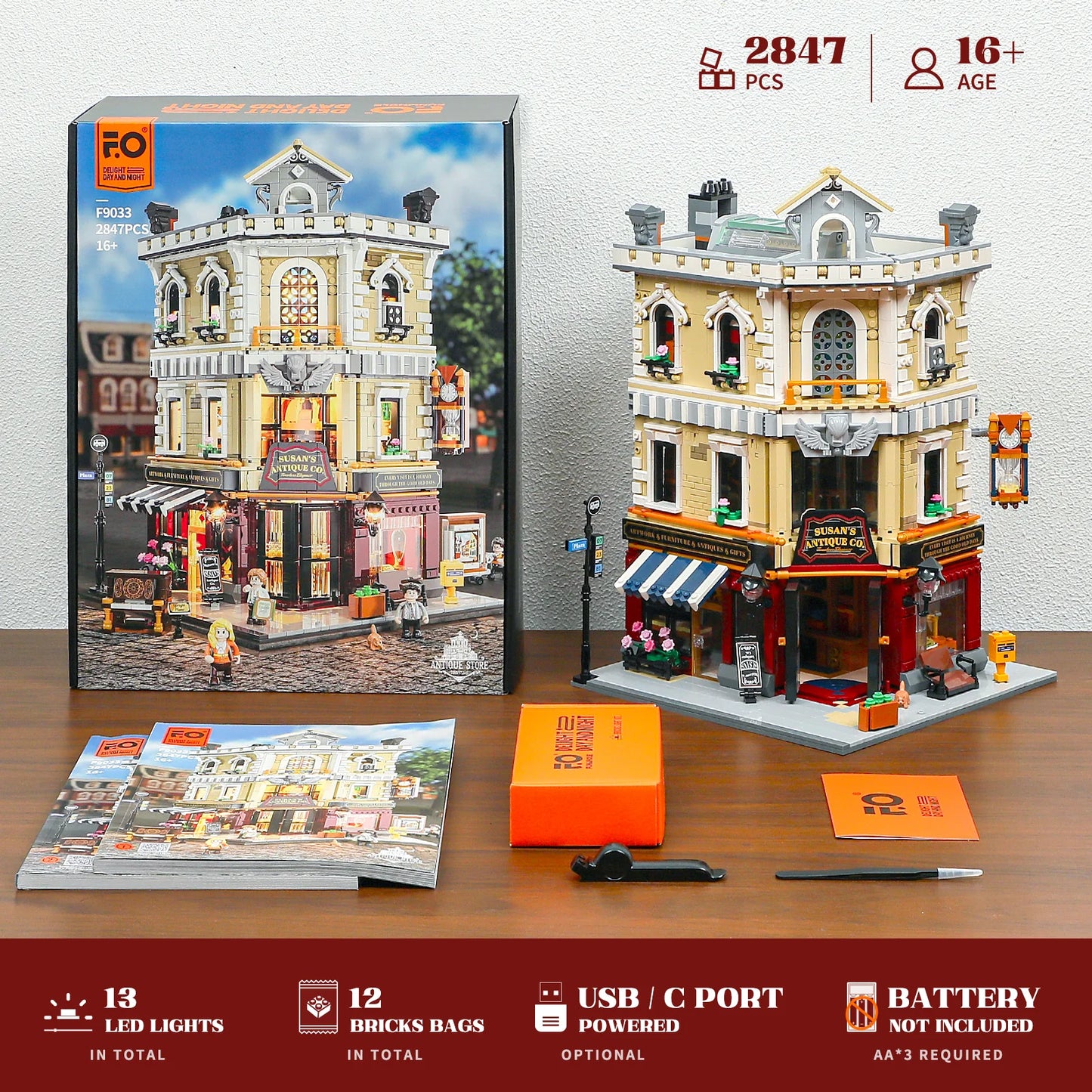 Funwhole - Antique Store (Antique Co.) 2847PCS
