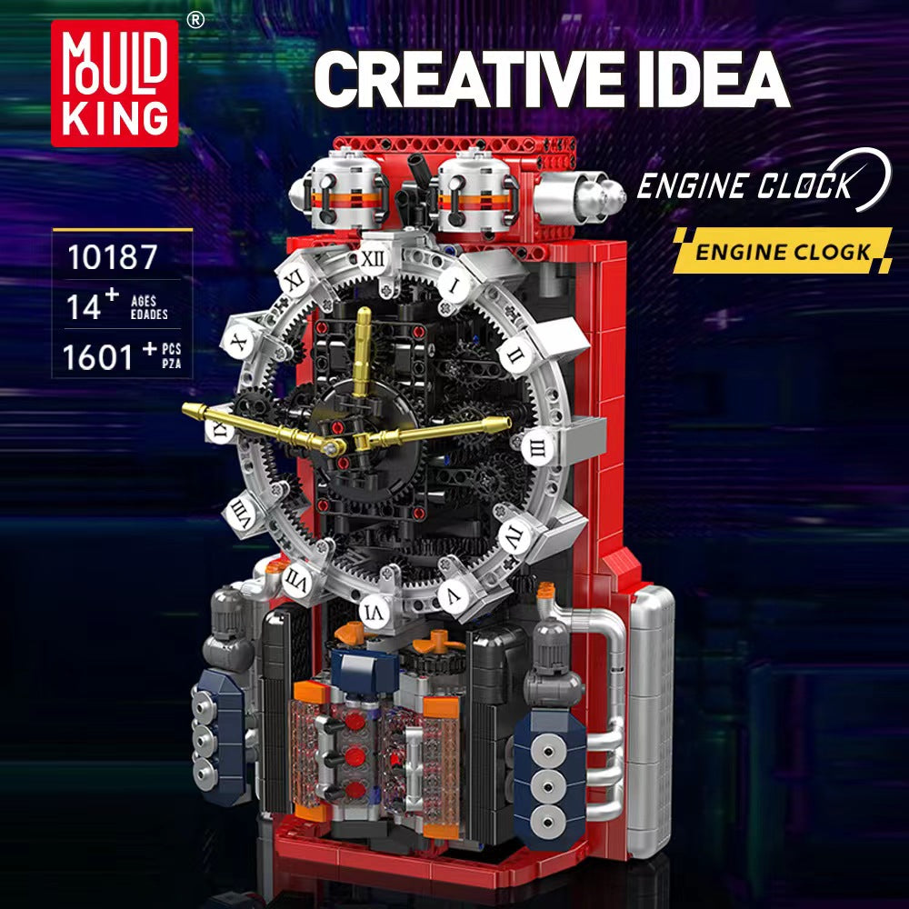 Mould King - Engine Clock Building Blocks